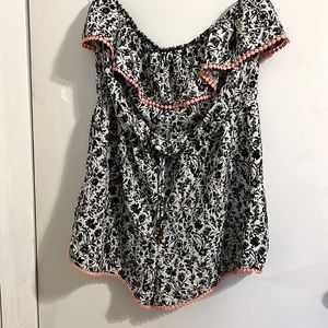 Tube top romper